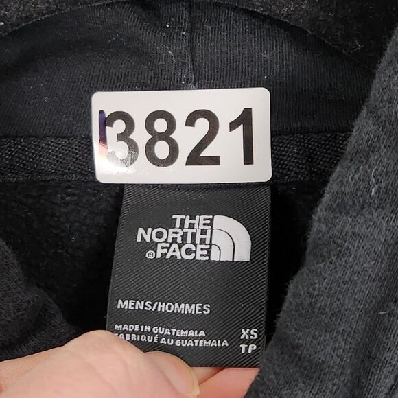 The North Face Sweater Mens Extra Small Black Half Dome Hoodie Pullover Casual - Picture 6 of 12